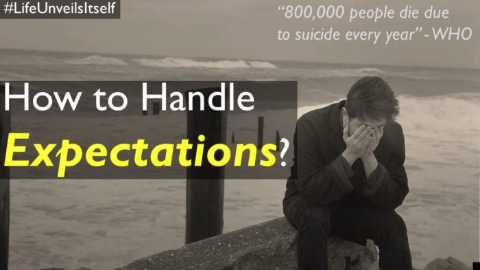 How to Handle Expectations?